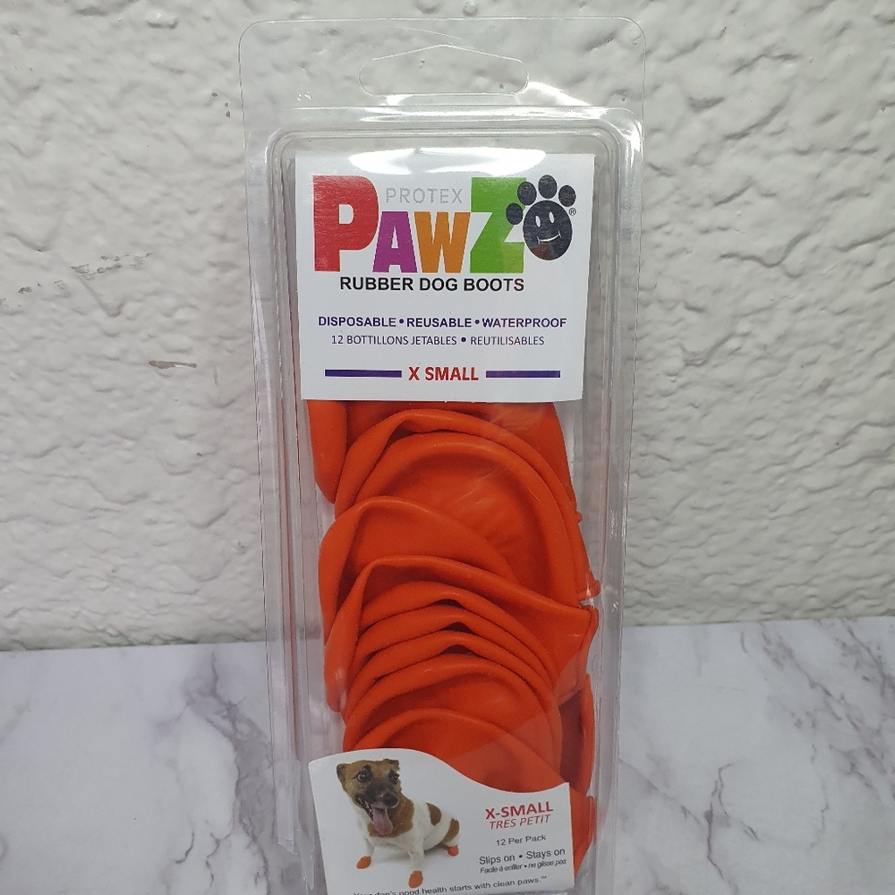 PawZ Protex Dog Boots Water-Proof Paws X-Small